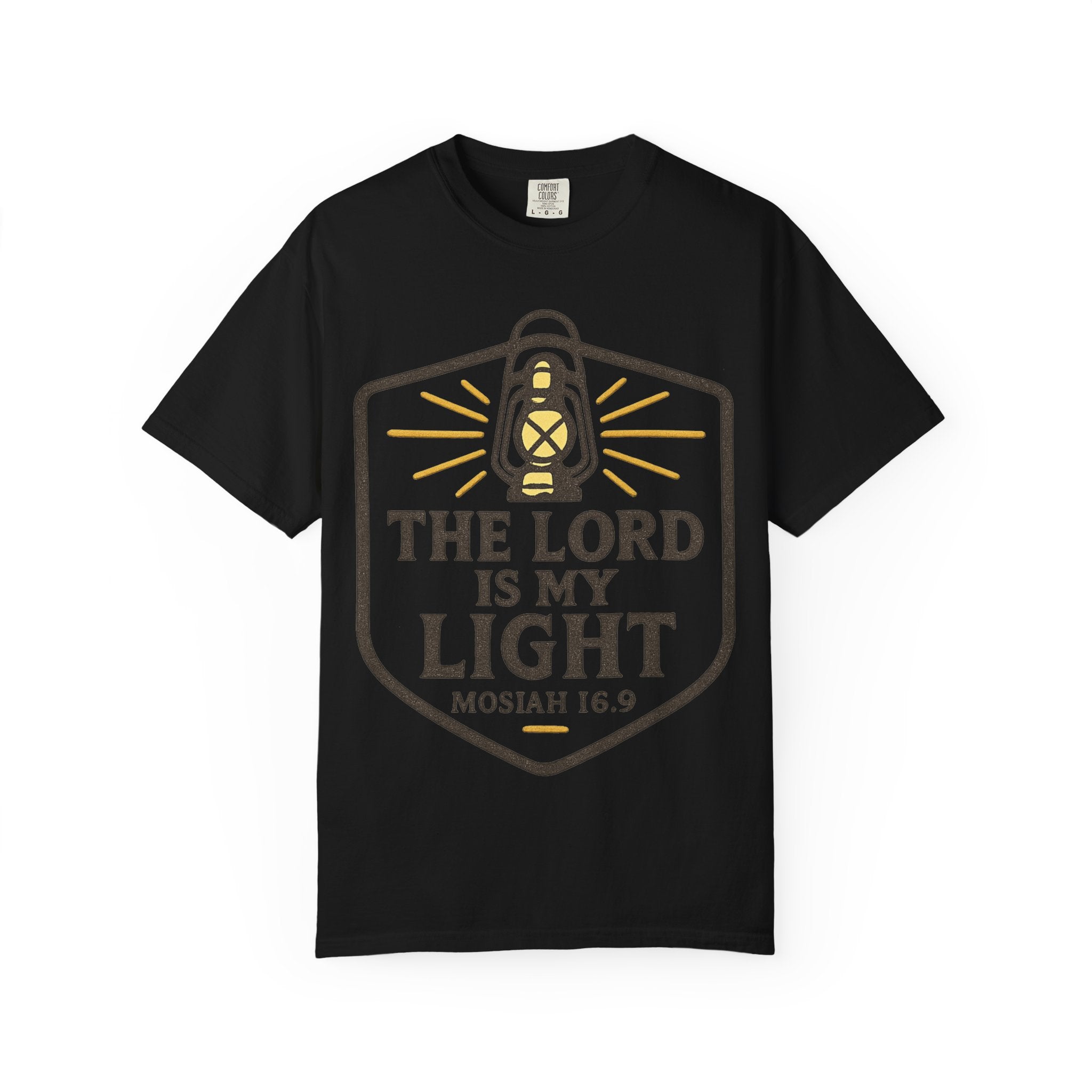 "The Lord is My Light" Unisex Garment-Dyed T-shirt