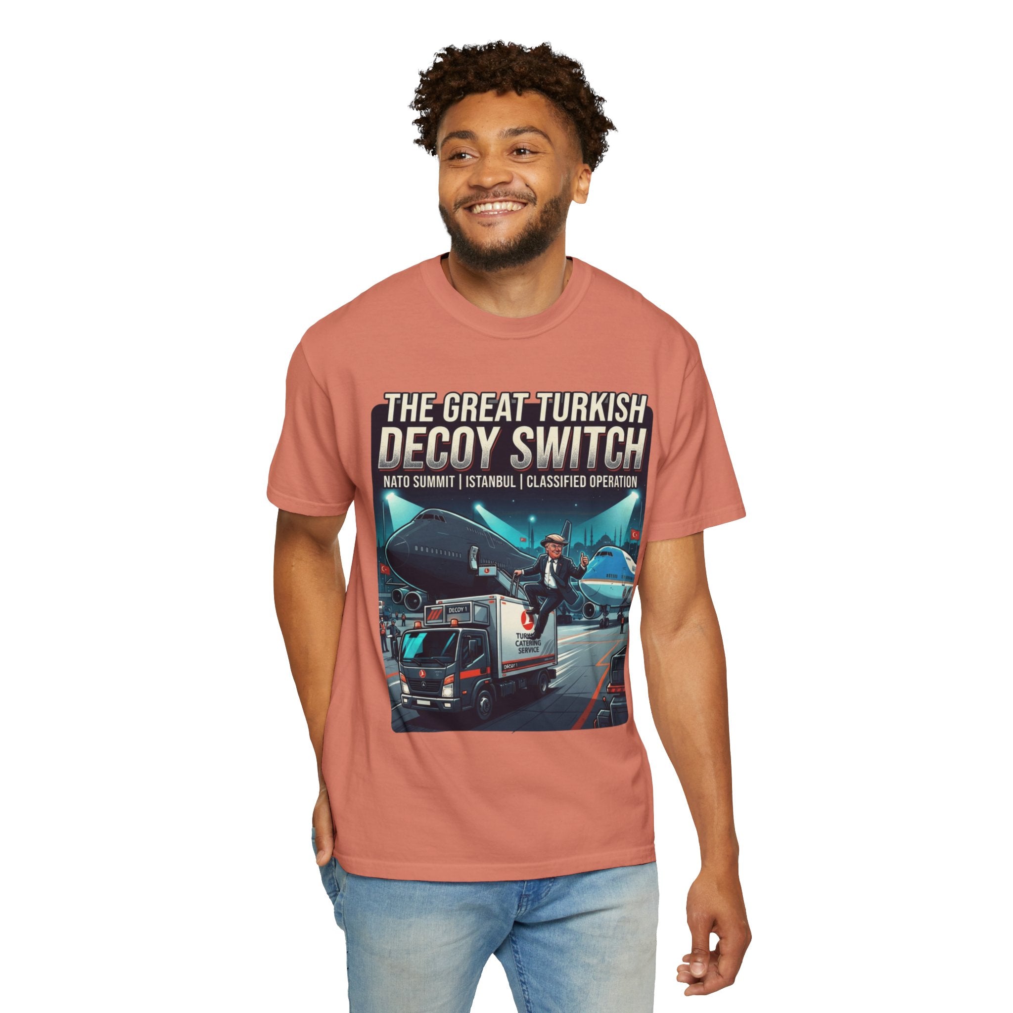 "Decoy Switch" Unisex Garment-Dyed Tee