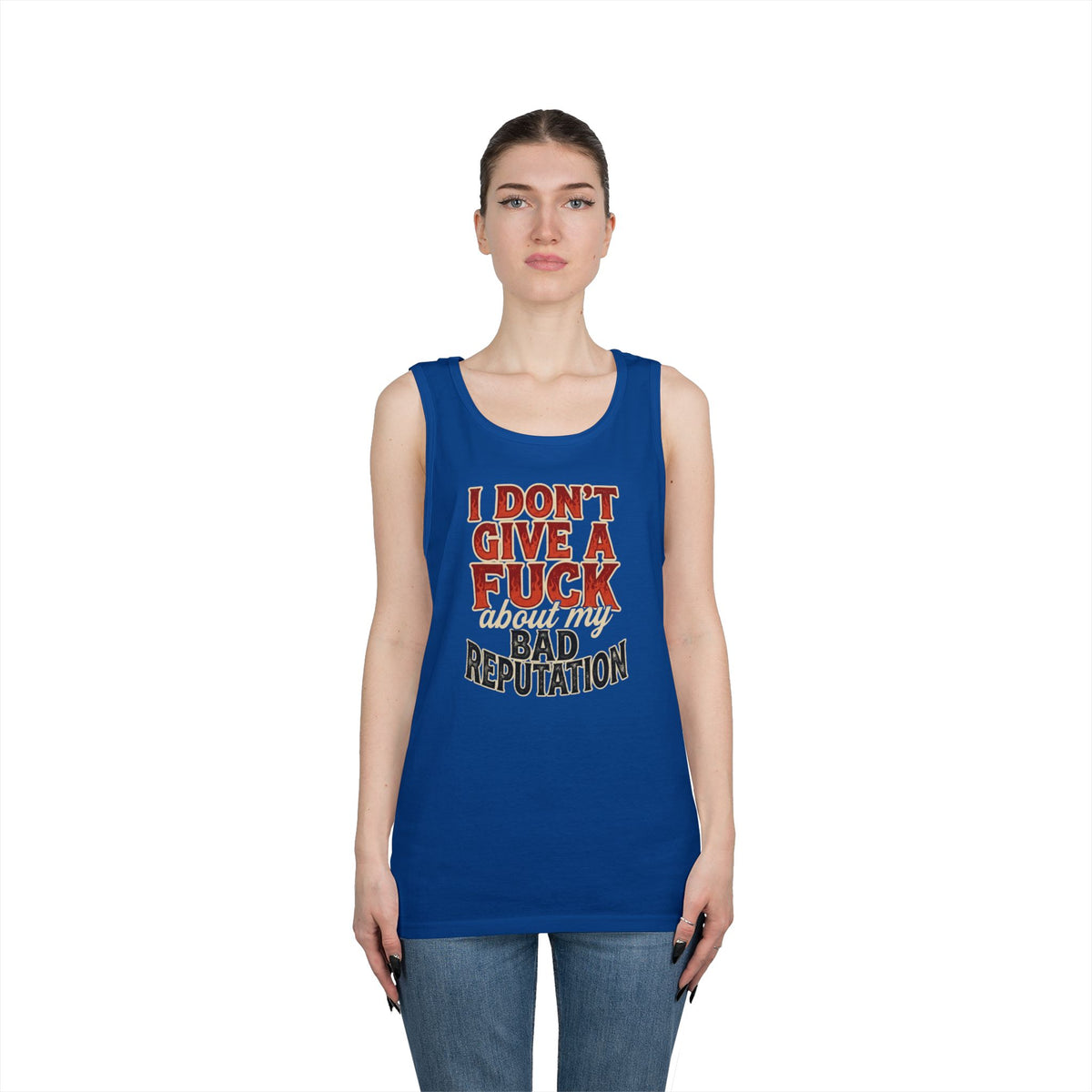 Color: Royal | Bad Reputation Tank Top