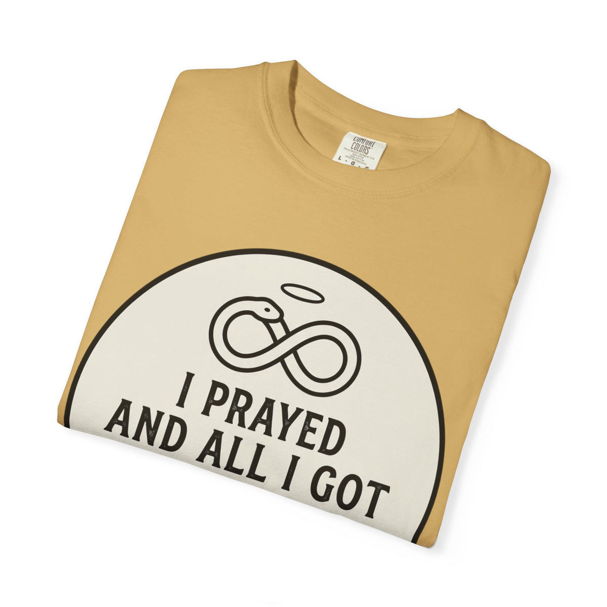 "Good Book Series Original Sin" Unisex Garment-Dyed Tee