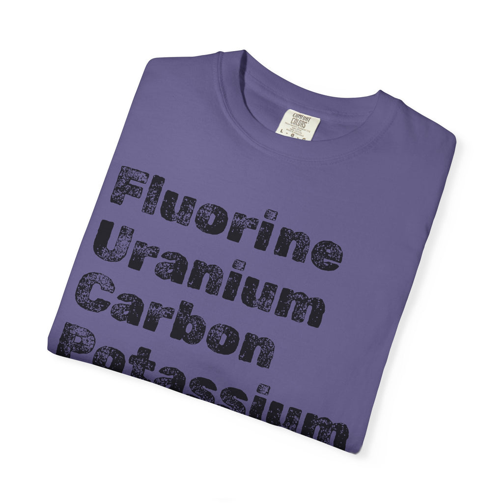 "Periodic Salt" Unisex Garment-Dyed T-shirt