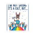 Cult: Liberal Edition | Kiss-Cut Sticker — AttitudeShirts