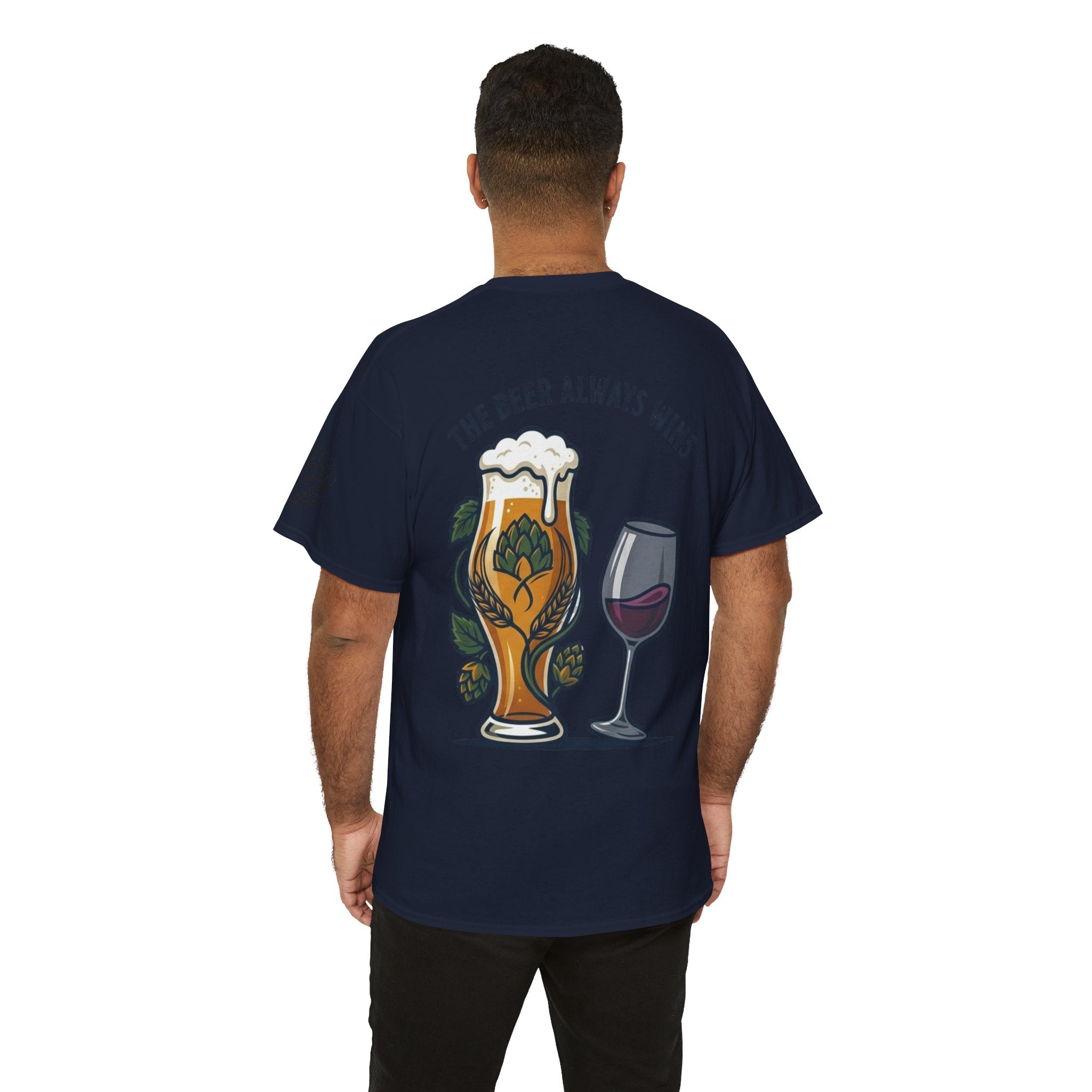"The Beer Always Wins" Premium Graphic Tee