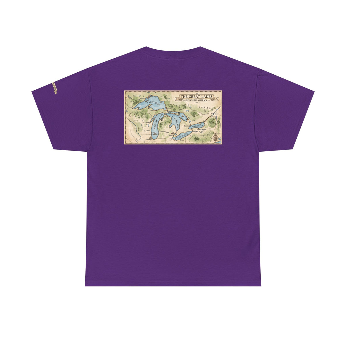 Color: Purple | 51st State Great Lakes Premium Graphic Tee