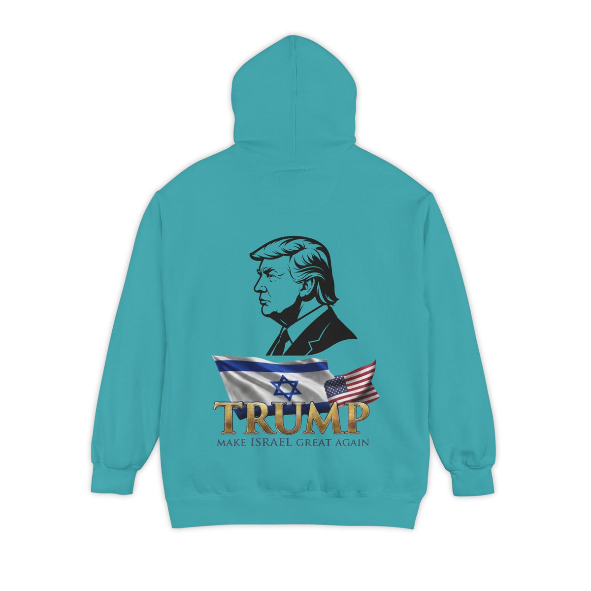 Color: Seafoam | Make Israel Great Again Garment-Dyed Hoodie