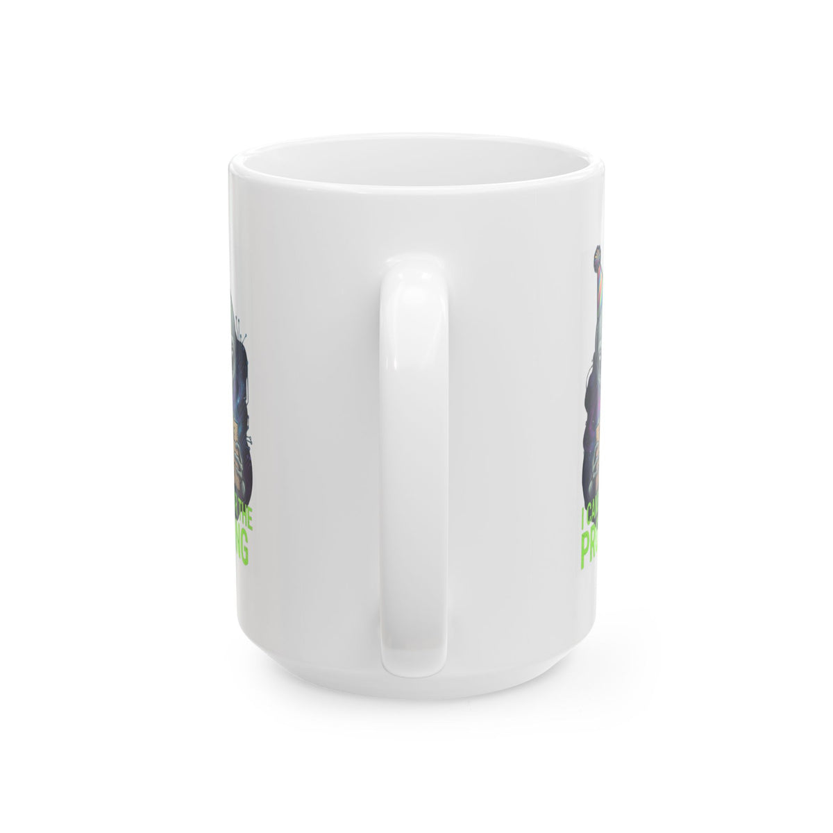 "I Came For the Probing" White Ceramic Mug