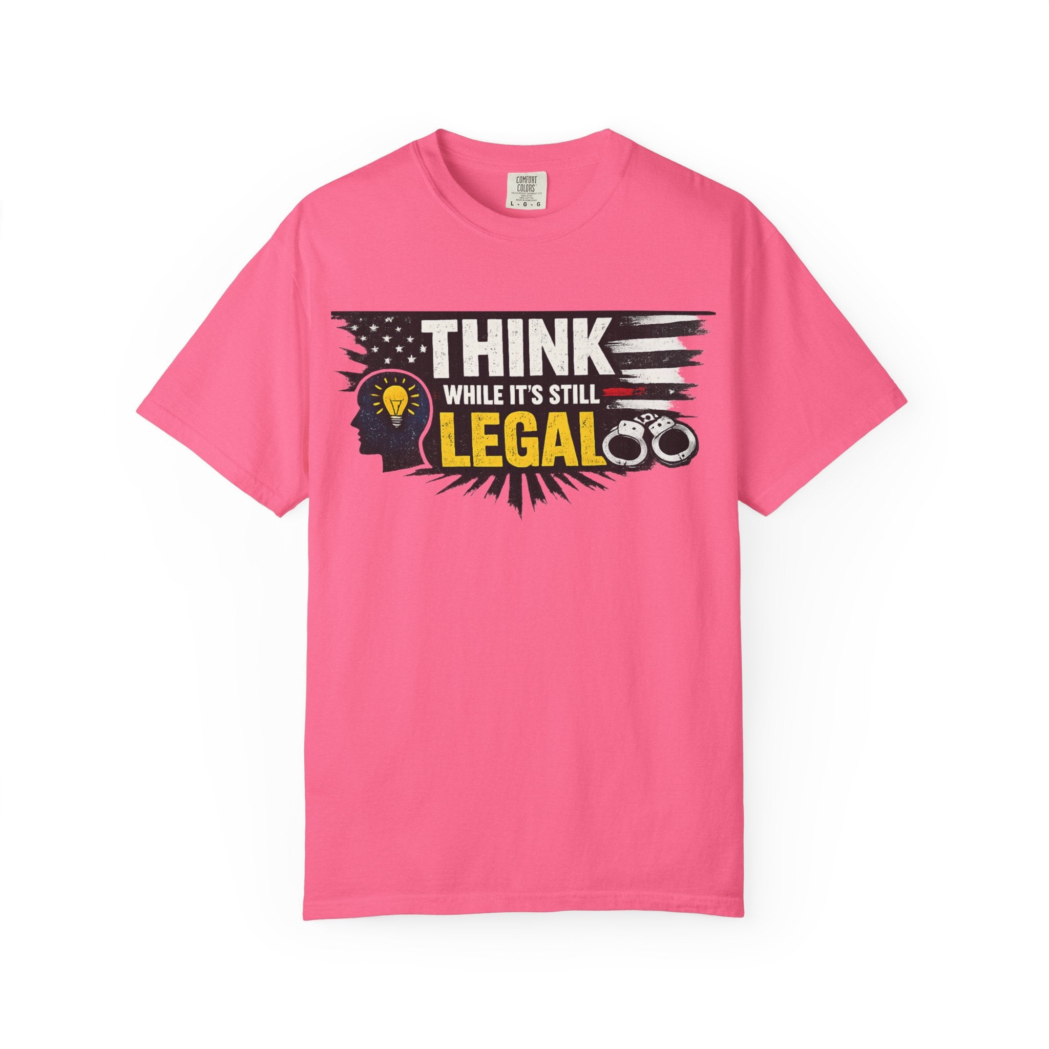 "The Endangered Species Act (For Your Brain)" Unisex Garment-Dyed T-shirt
