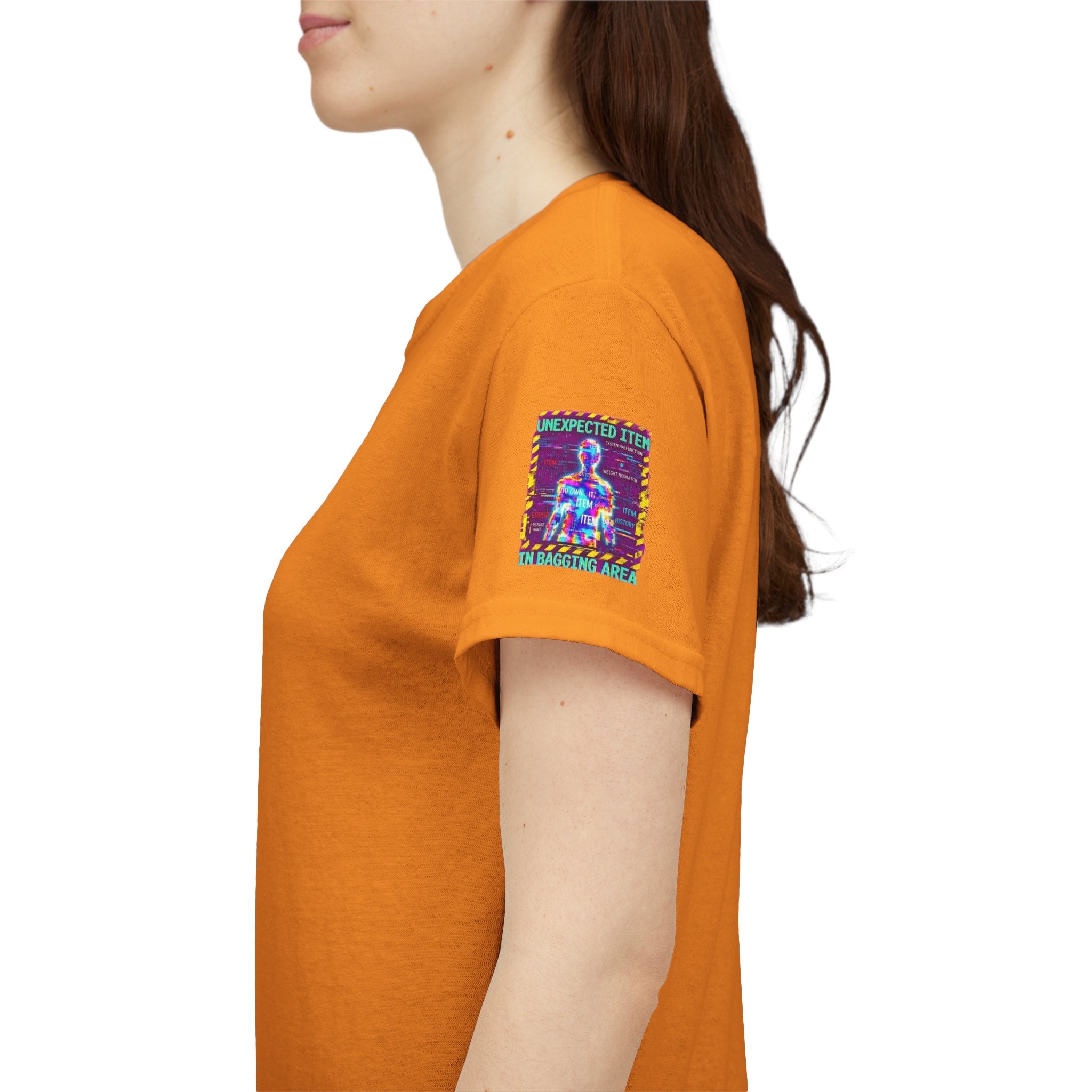 "Unexpected Item In Bagging Area" Premium Graphic Tee