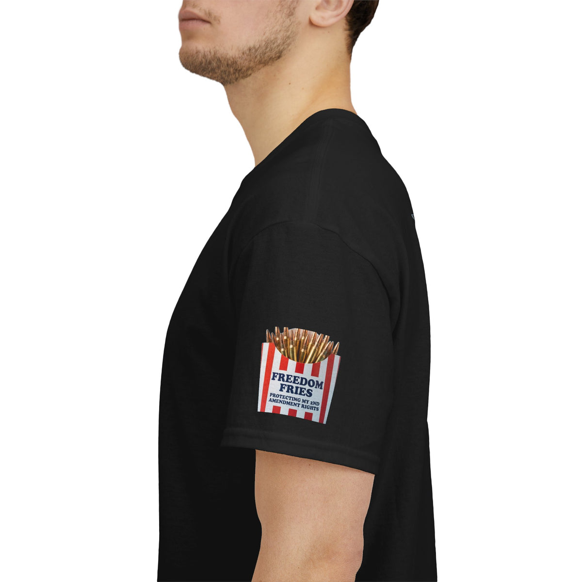 Color: Black | Freedom Fries Premium Graphic Tee