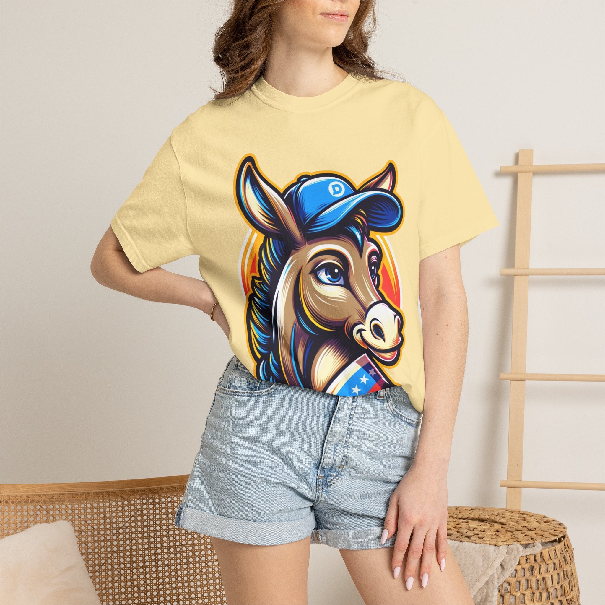 "The Party Animal (Vibrant Edition)" Unisex Garment-Dyed T-shirt