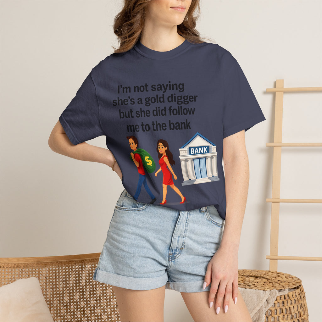 "Gold Digger" Unisex Garment-Dyed T-shirt