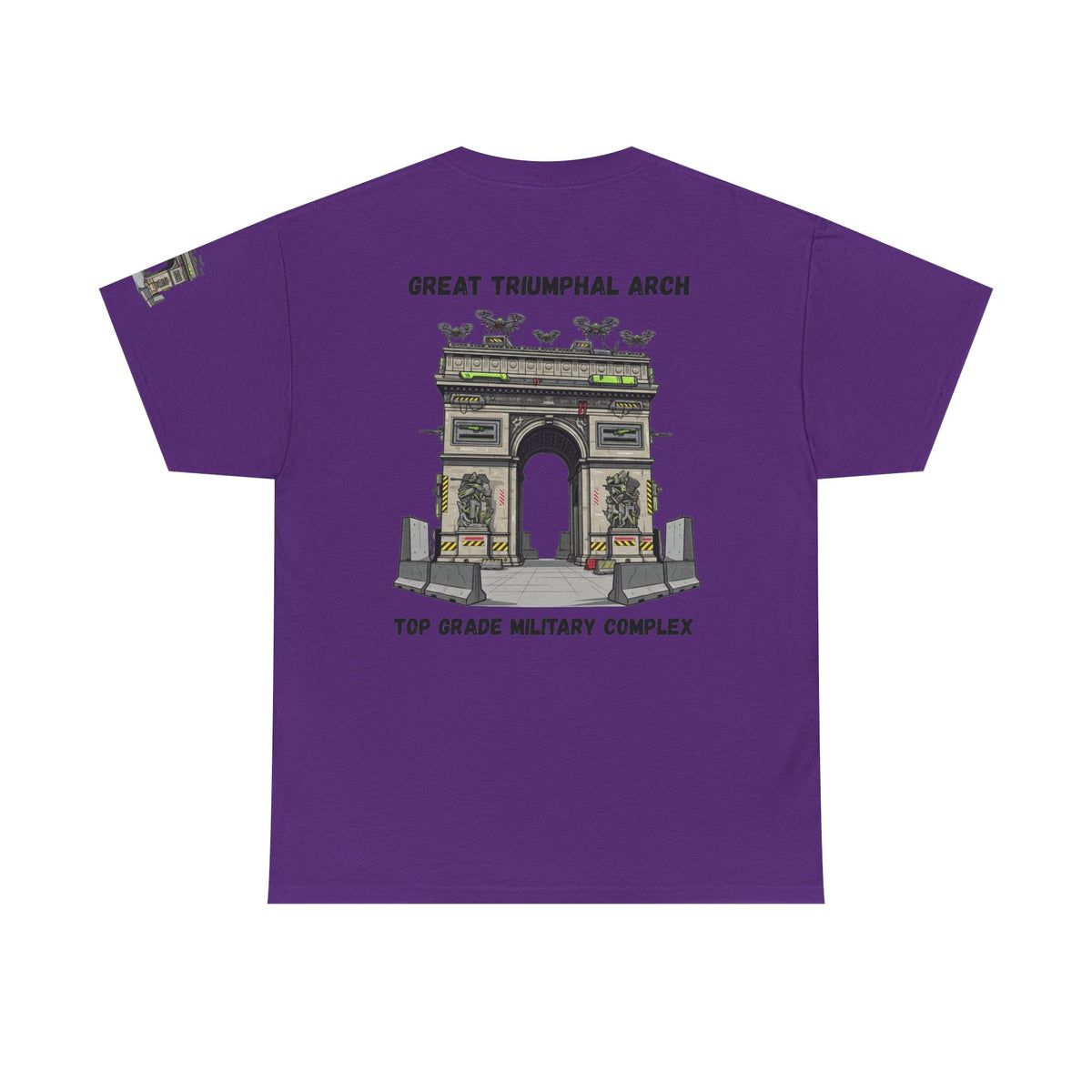 Color: Purple | Top Grade Military Complex Premium Graphic Tee