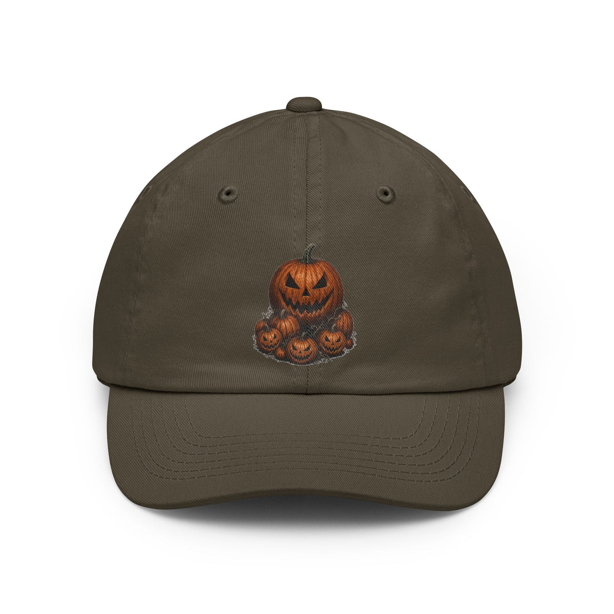Color: Olive | Halloween Nun Dad Hat — Graphic