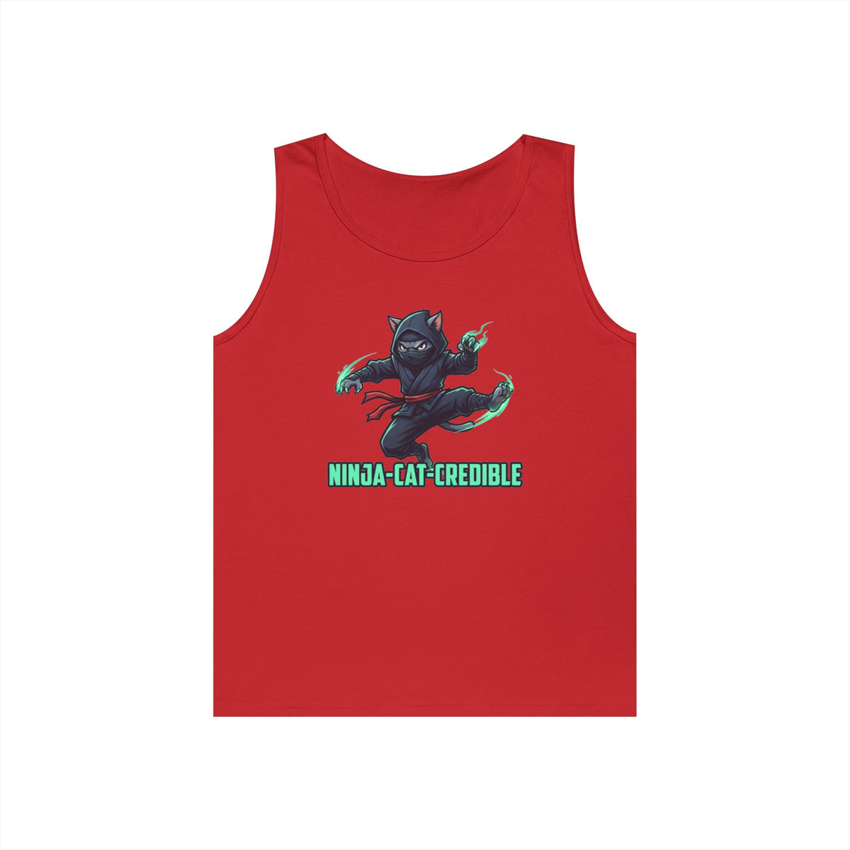 "Ninja Cat Credible" Tank Top