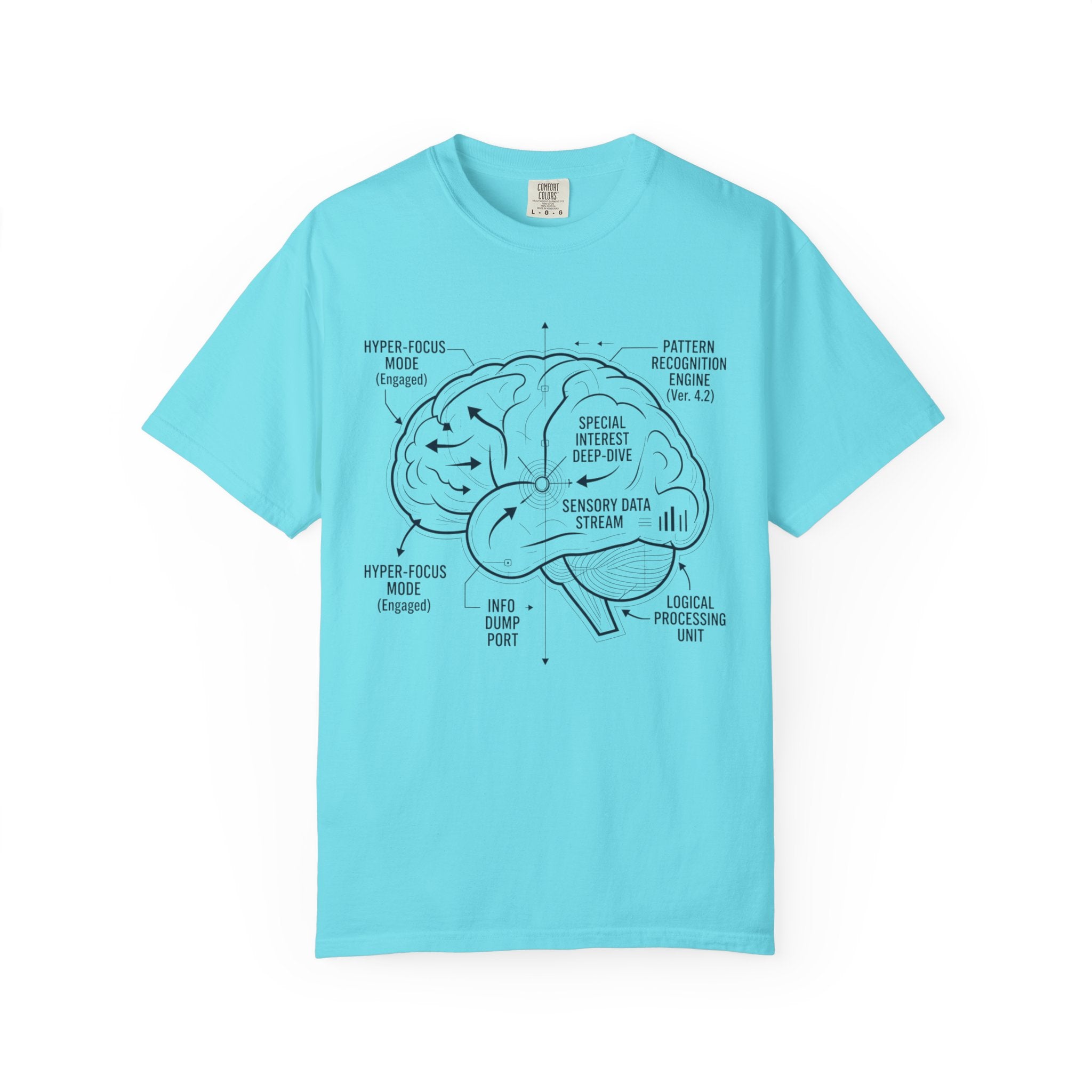 "Not Broken" Unisex Garment-Dyed Tee