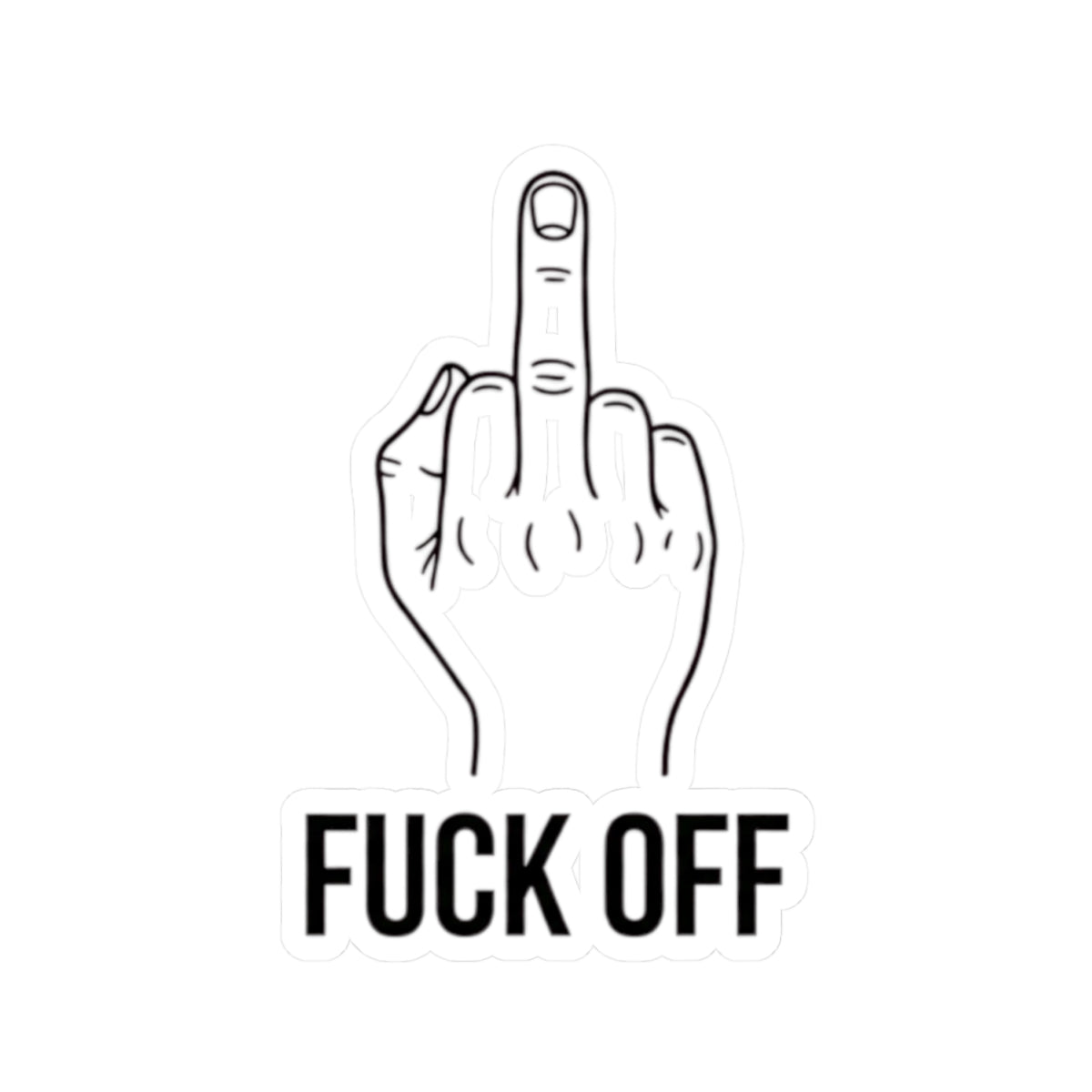 "F@#% OFF" Sticker — Main