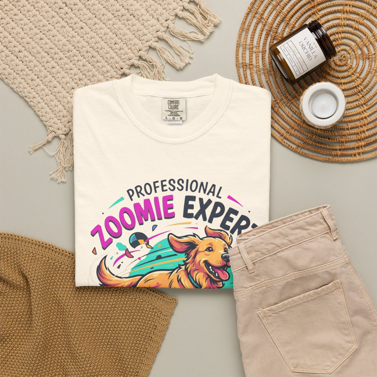 Professional Zoomie Expert Unisex Garment-Dyed Tee