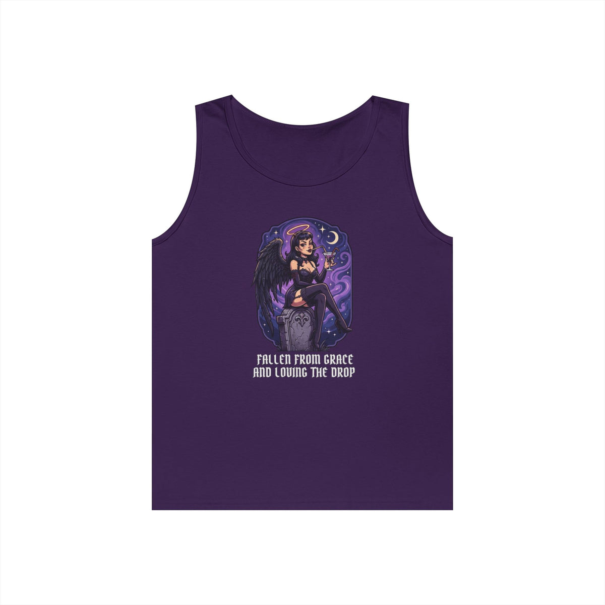 Color: Purple | Fallen From Grace and Loving the Drop Tank Top