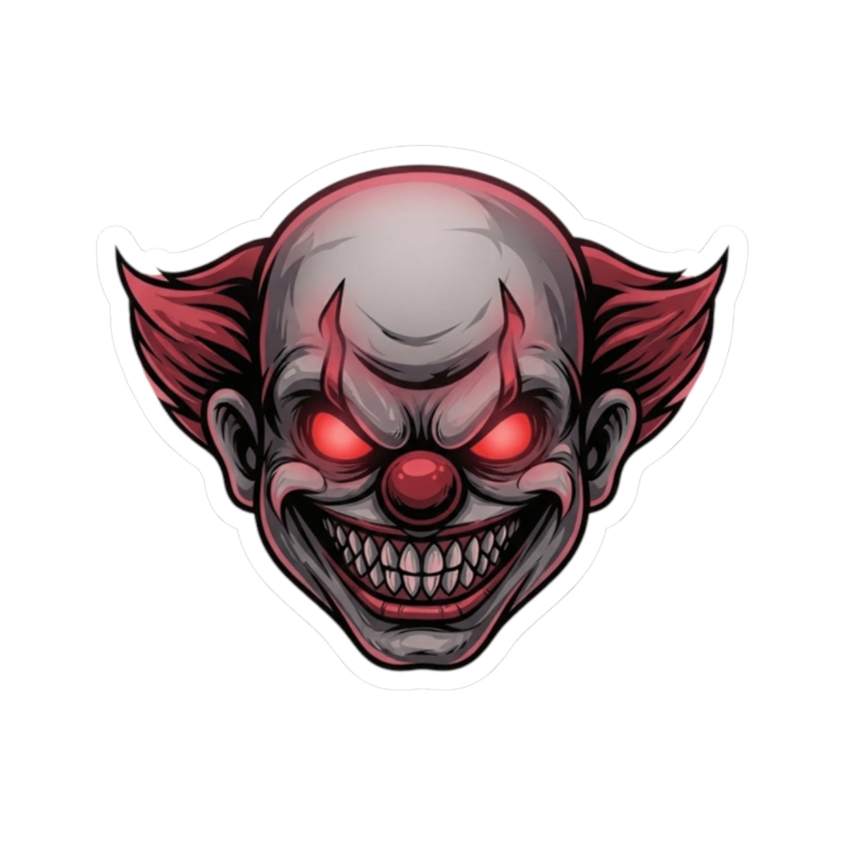 "Clown Play" Sticker
