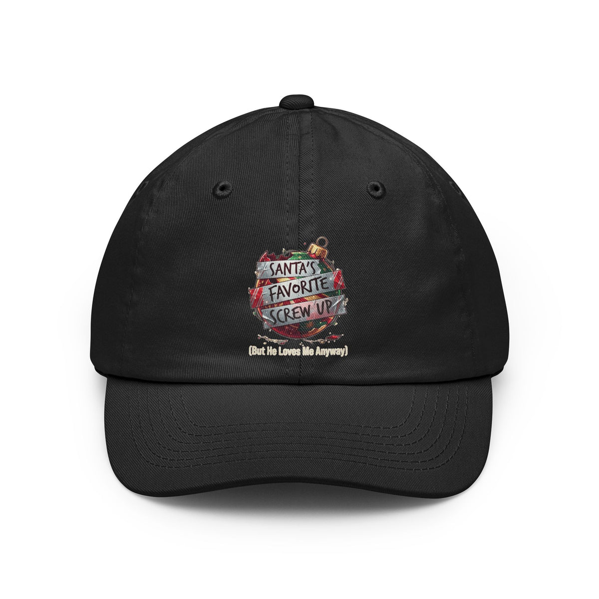 Color: Black | Santa's Favorite Screw Up Dad Hat