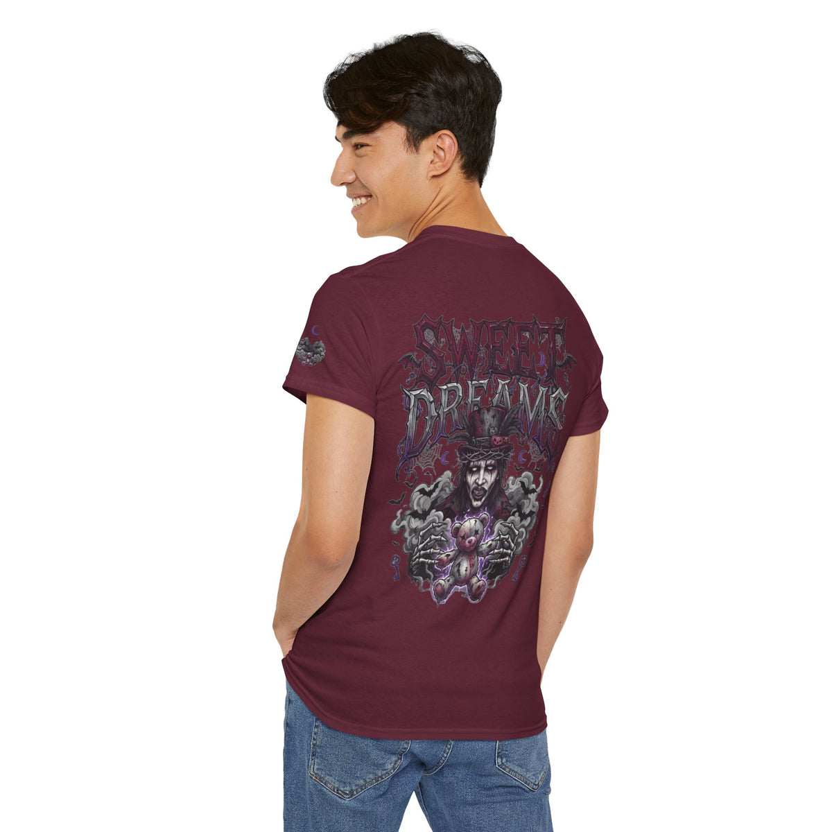 Color: Maroon | Sweet Dreams Premium Graphic Tee