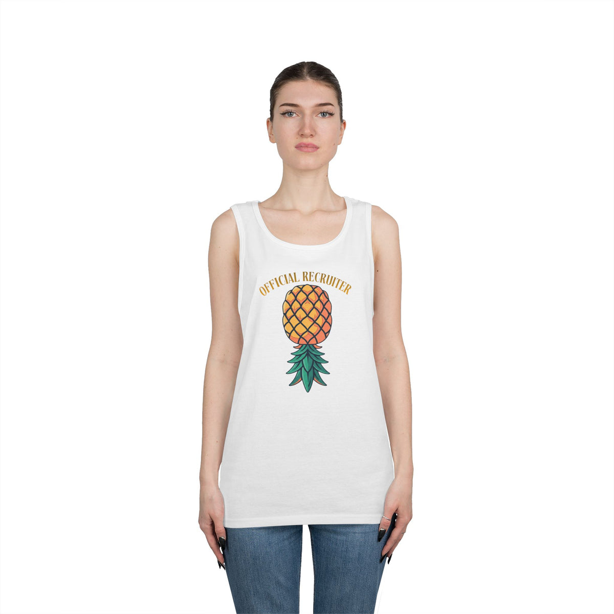 Color: White | Official Recruiter Tank Top
