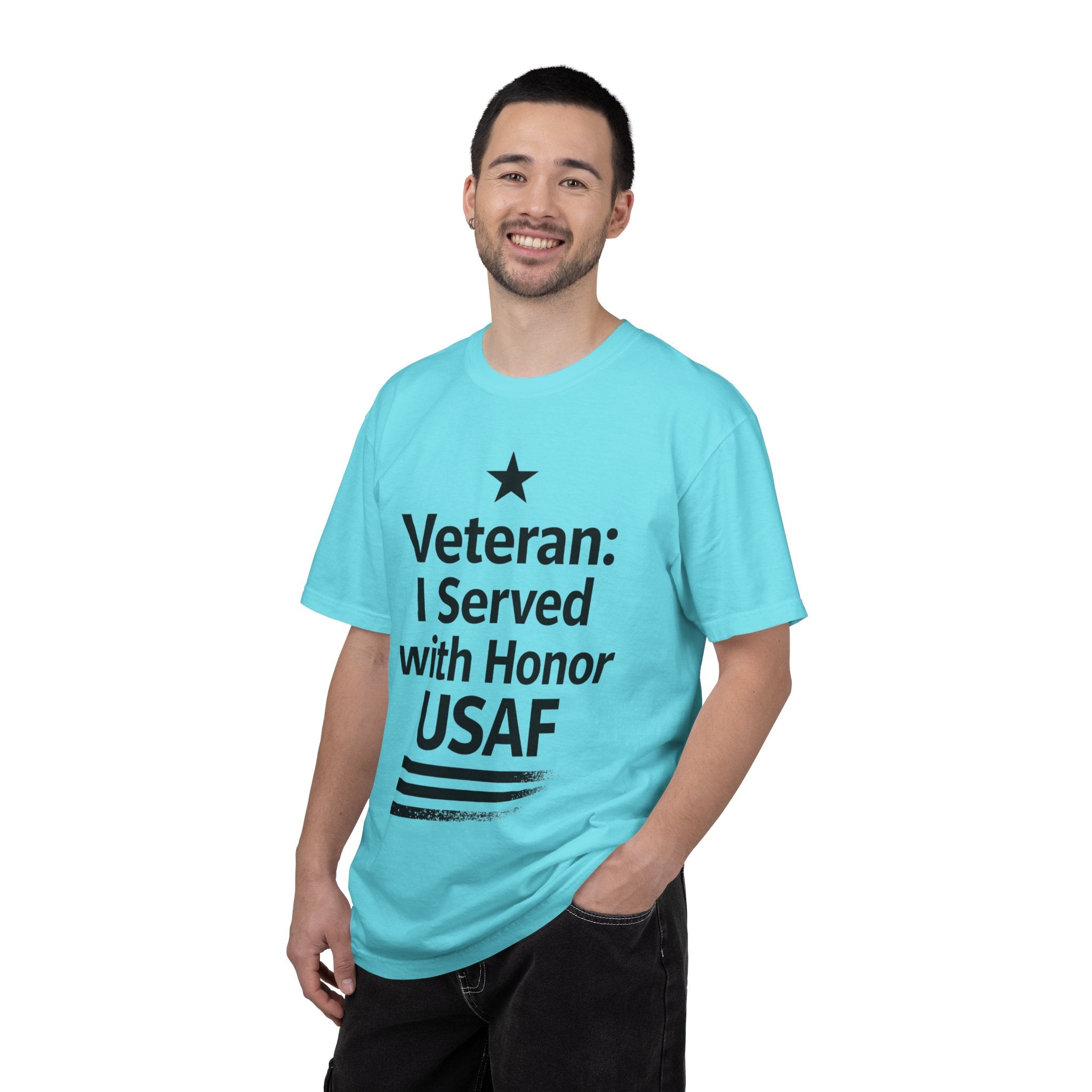 "Served With Honor" Unisex Garment-Dyed T-shirt