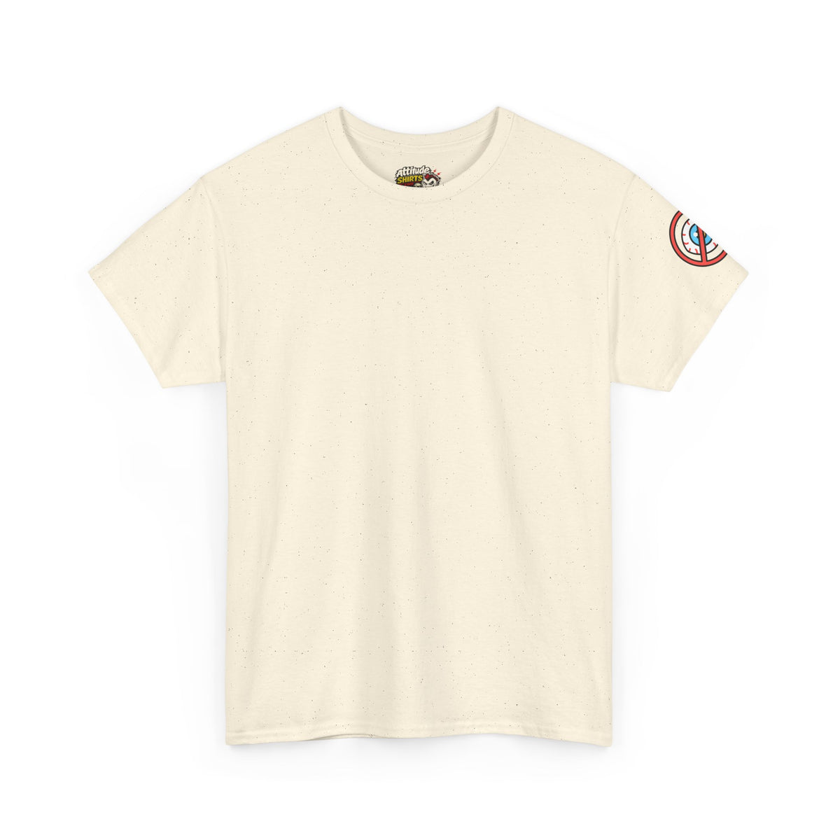 Color: Natural | Eye Contact Policy Premium Graphic Tee