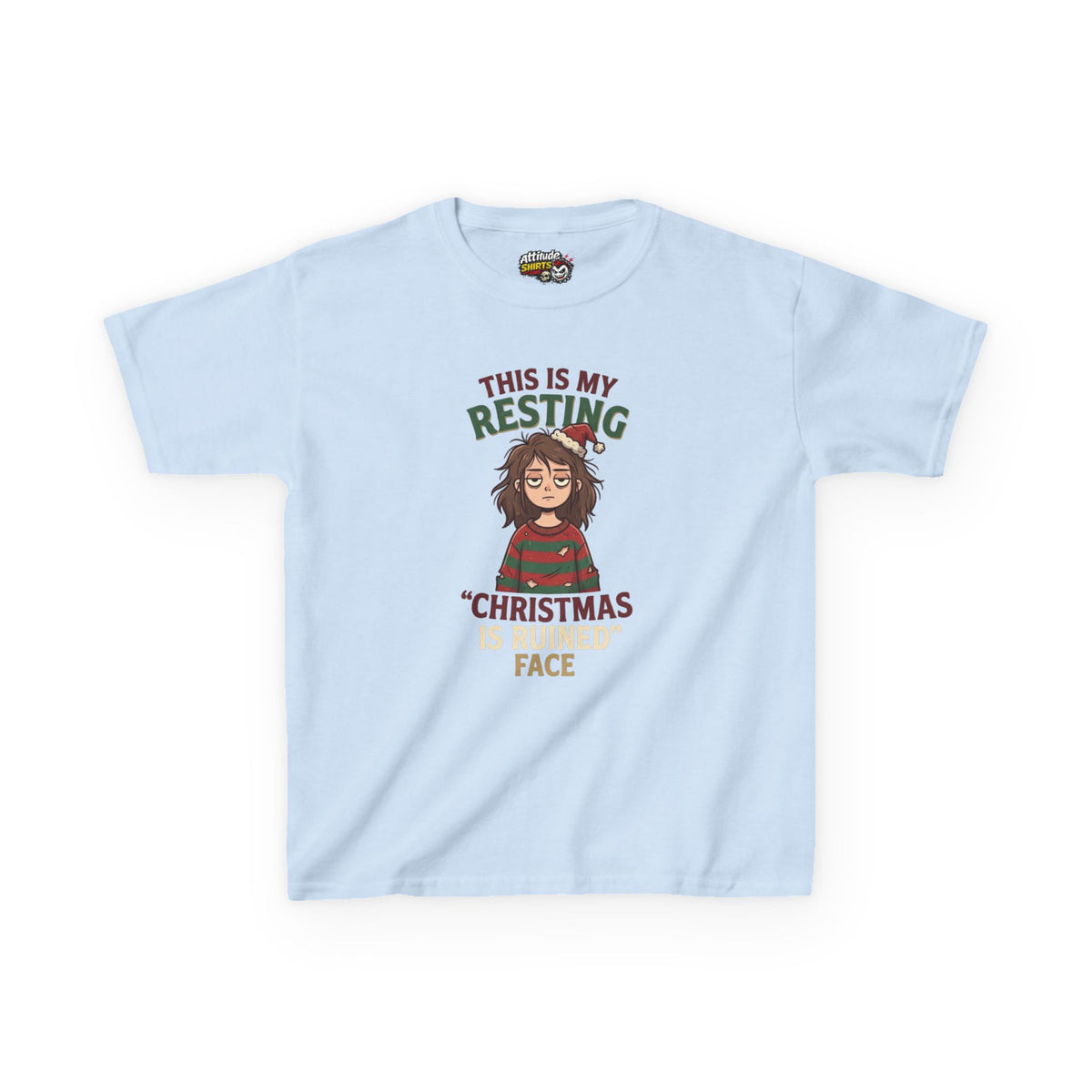 "Christmas Is Ruined" Kids Tee