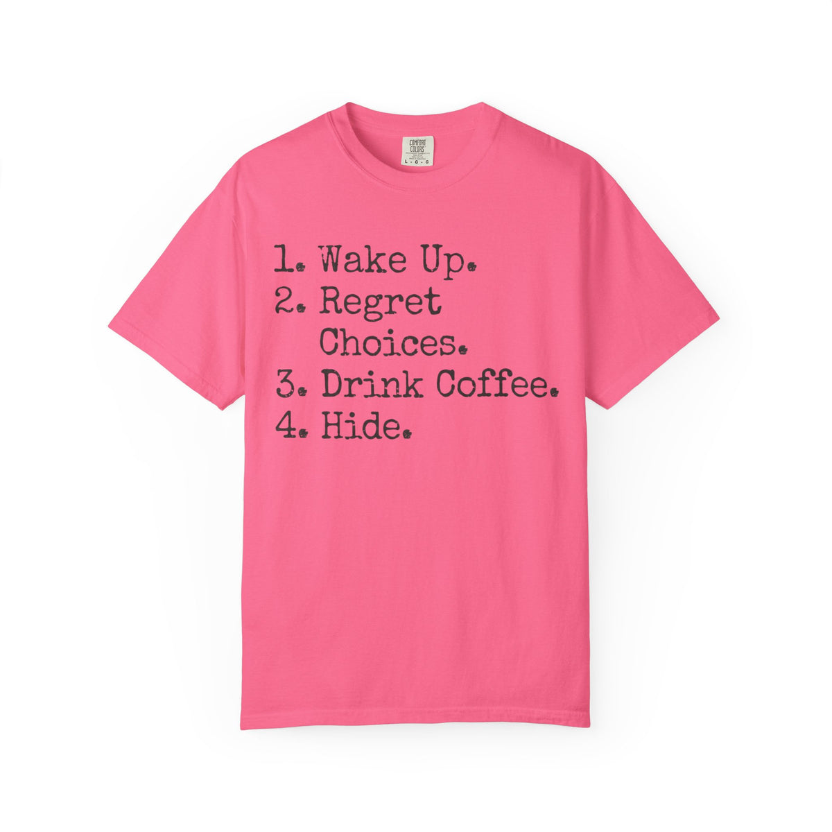 "Daily Schedule Asset" Unisex Garment-Dyed Tee