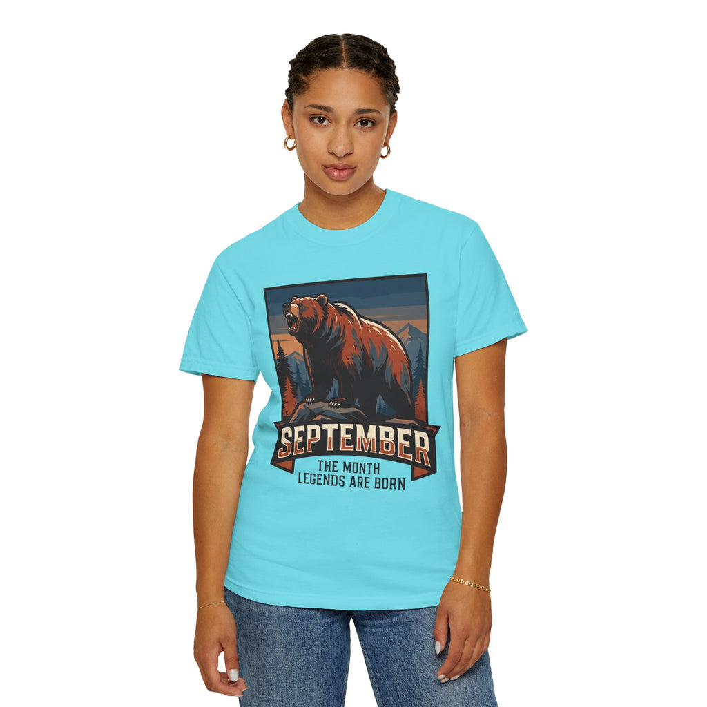 "September Legend" Unisex Garment-Dyed Tee