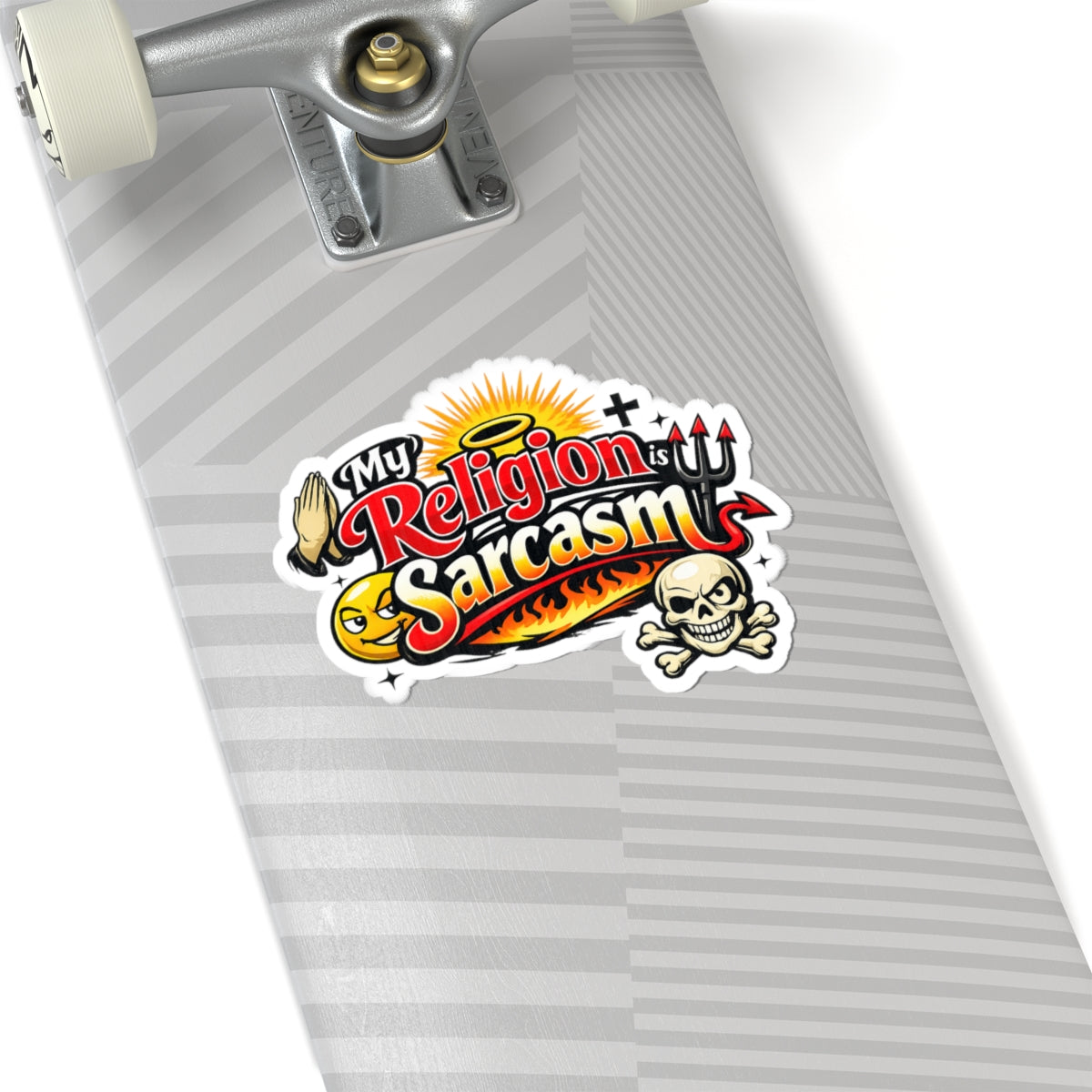 Sarcasm is My Savior | Kiss-Cut Sticker — AttitudeShirts