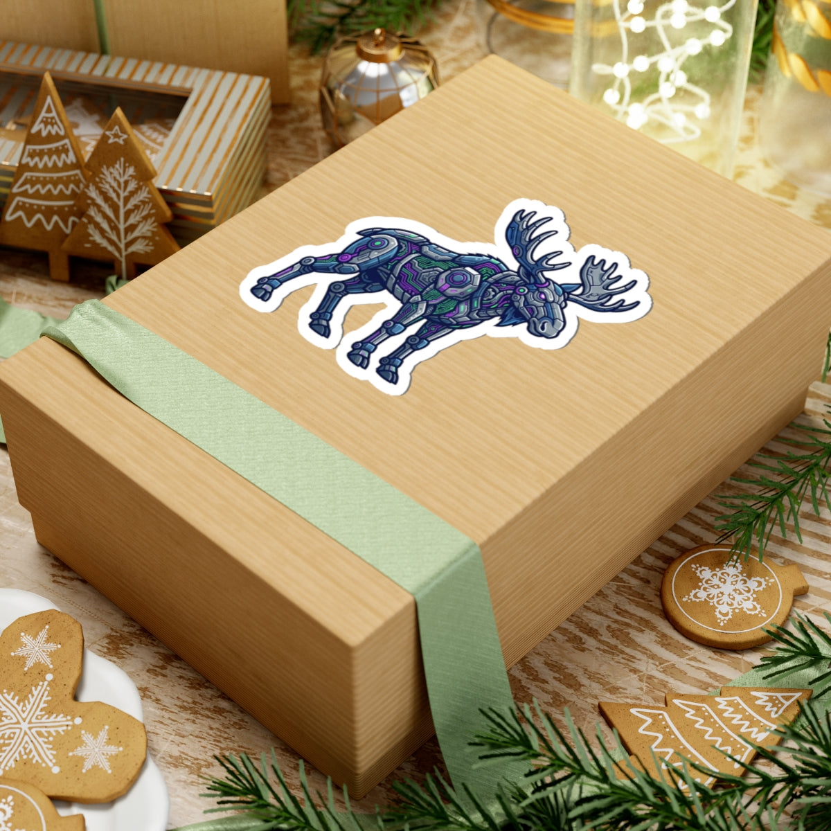"Cyber Moose" Sticker — Main