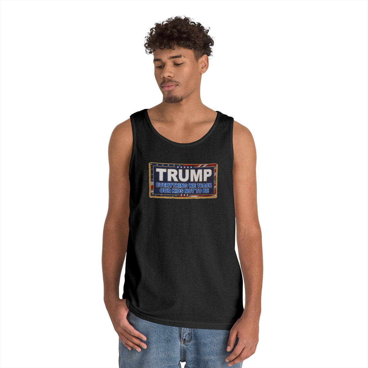 "Trump Teach Our Kids" Tank Top