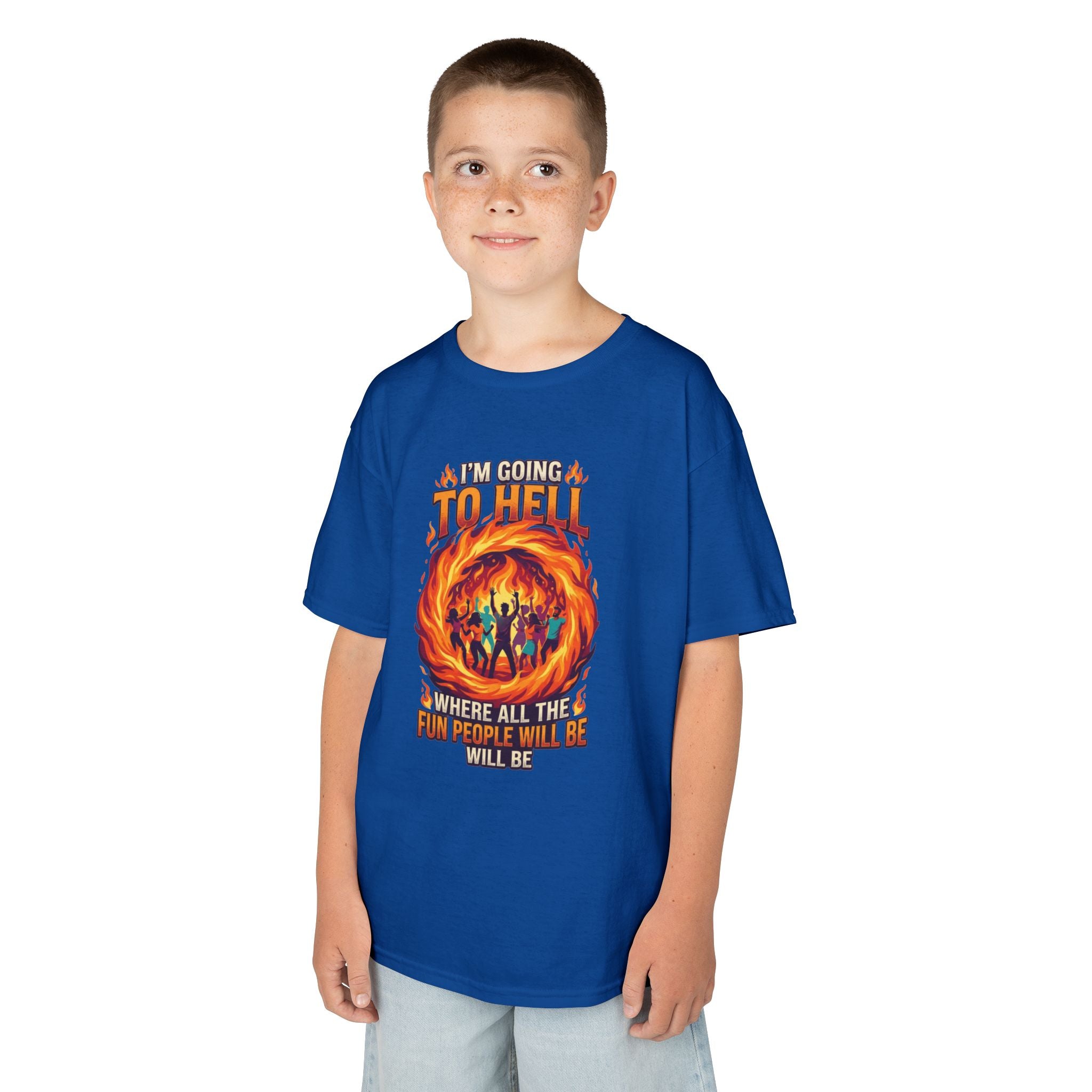 "I'm Going to Hell" Kids Tee
