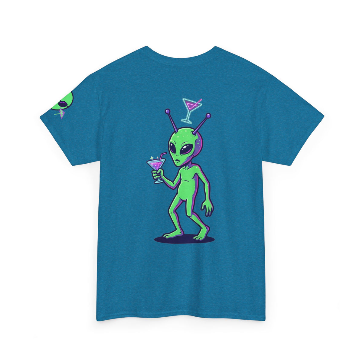 Drunk Alien Premium Graphic Tee