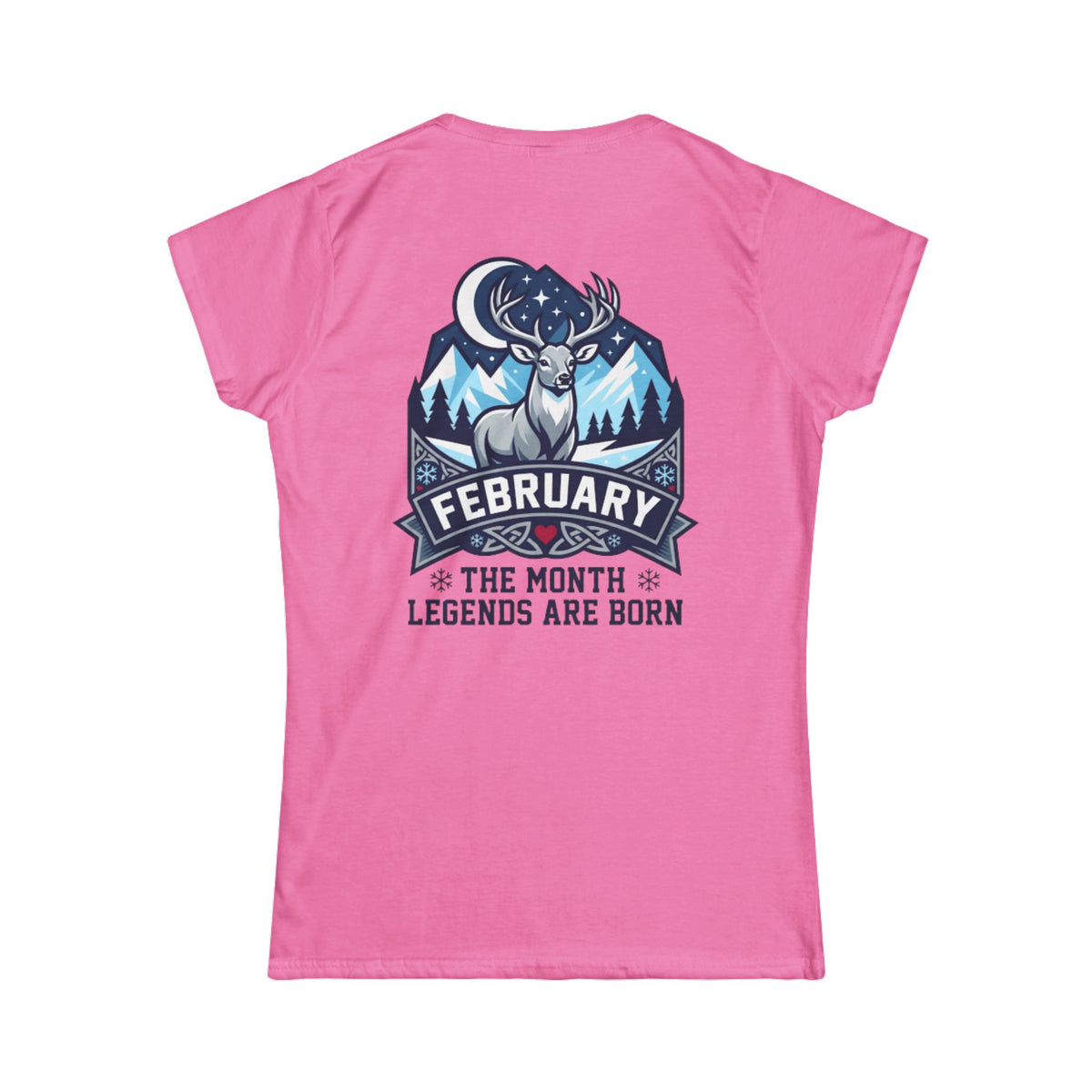 Color: Azalea | February Legend Women's Tee