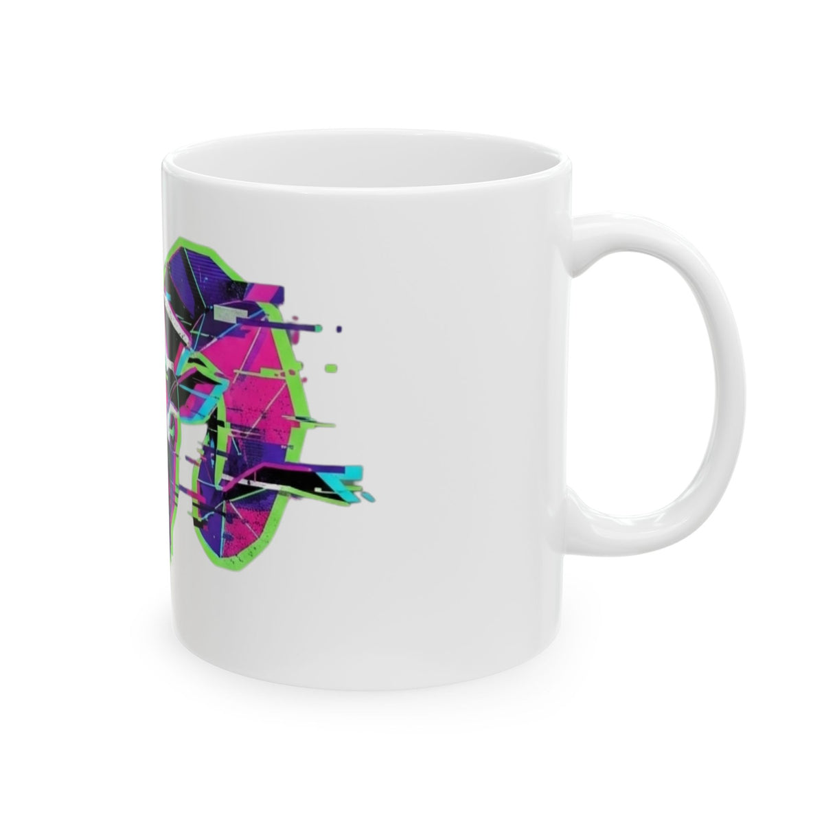"Aries" White Ceramic Mug — Graphic