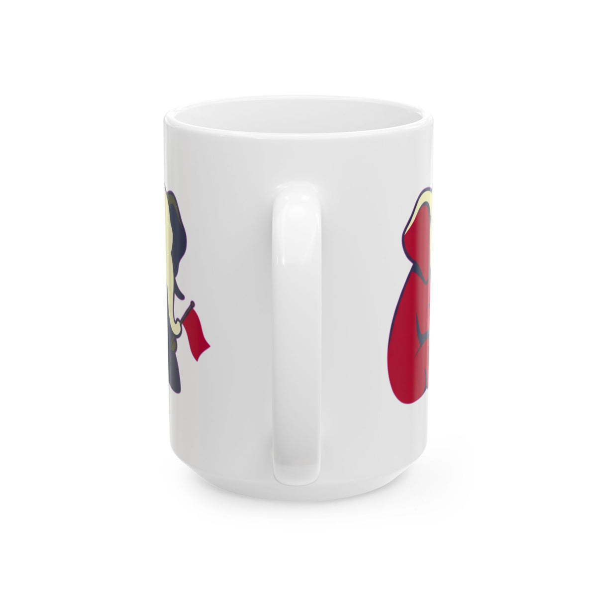 "Is It 2028 Yet" White Ceramic Mug — Graphic