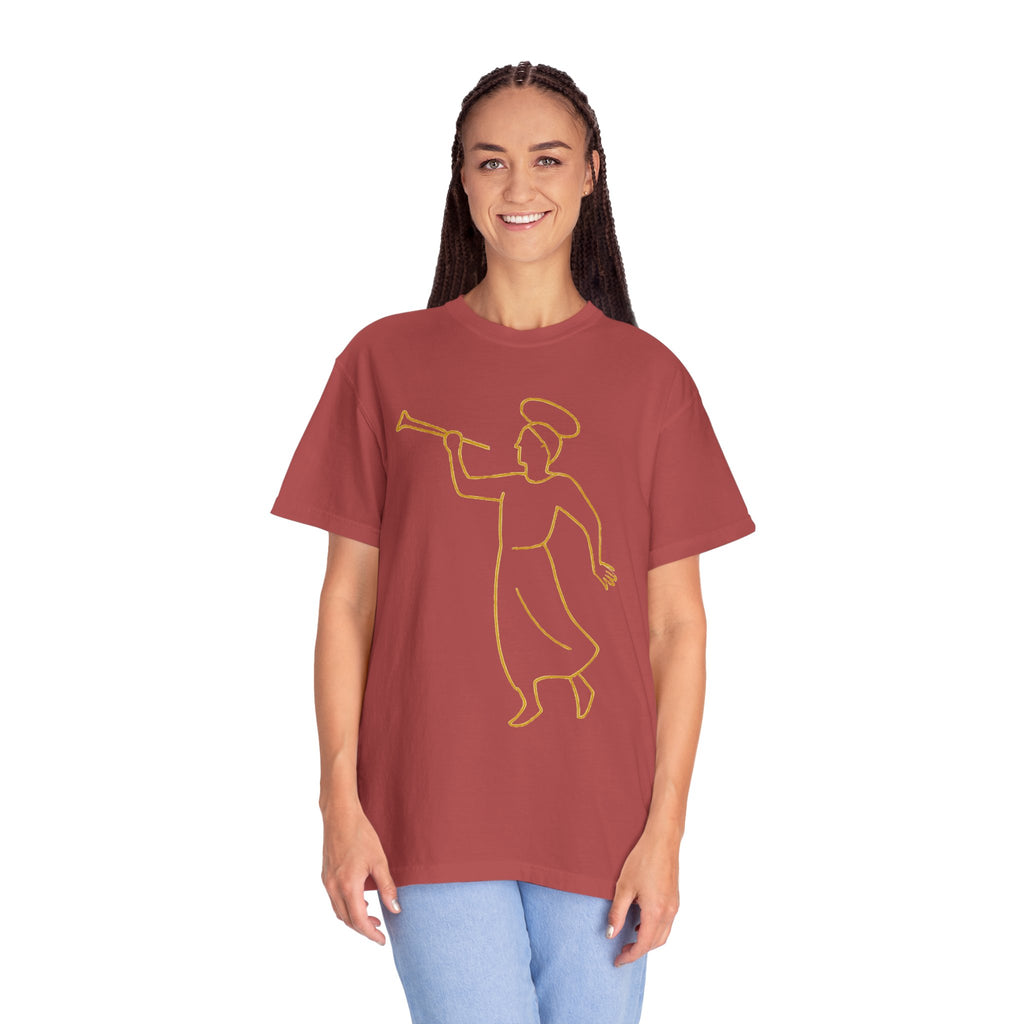 "Angel Moroni" Unisex Garment-Dyed T-shirt