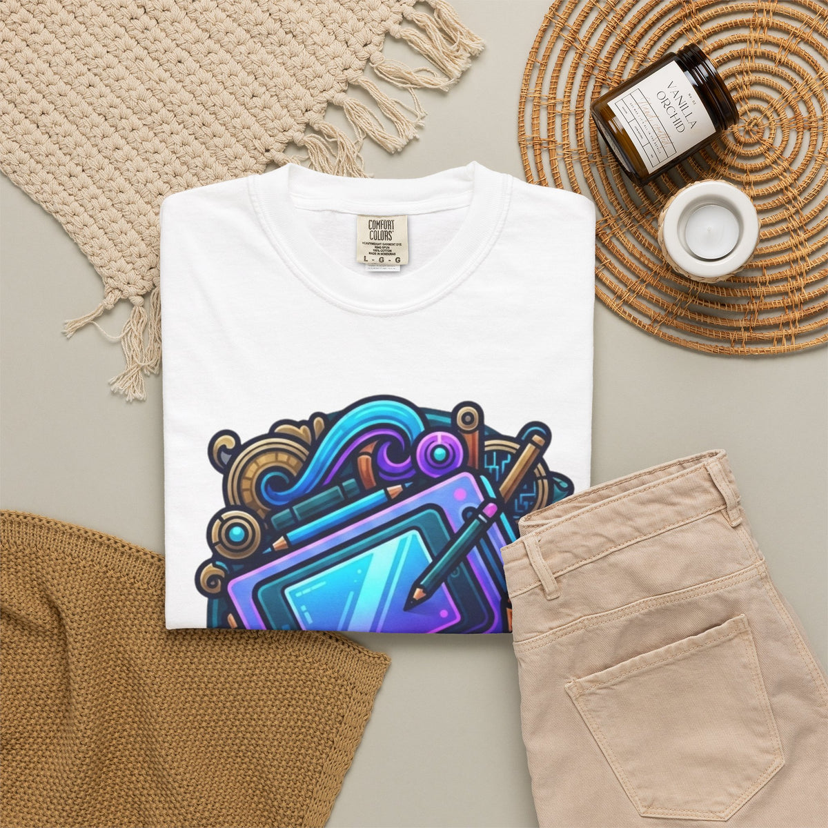Creativity Unisex Garment-Dyed Tee