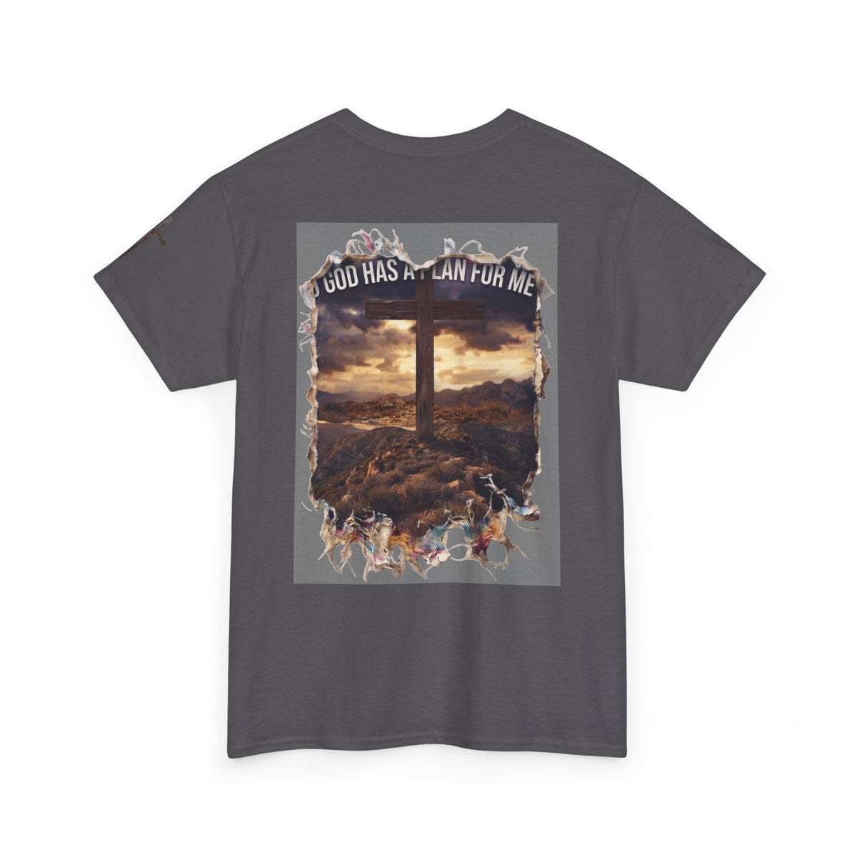"God Has A Plan For Me" Premium Graphic Tee