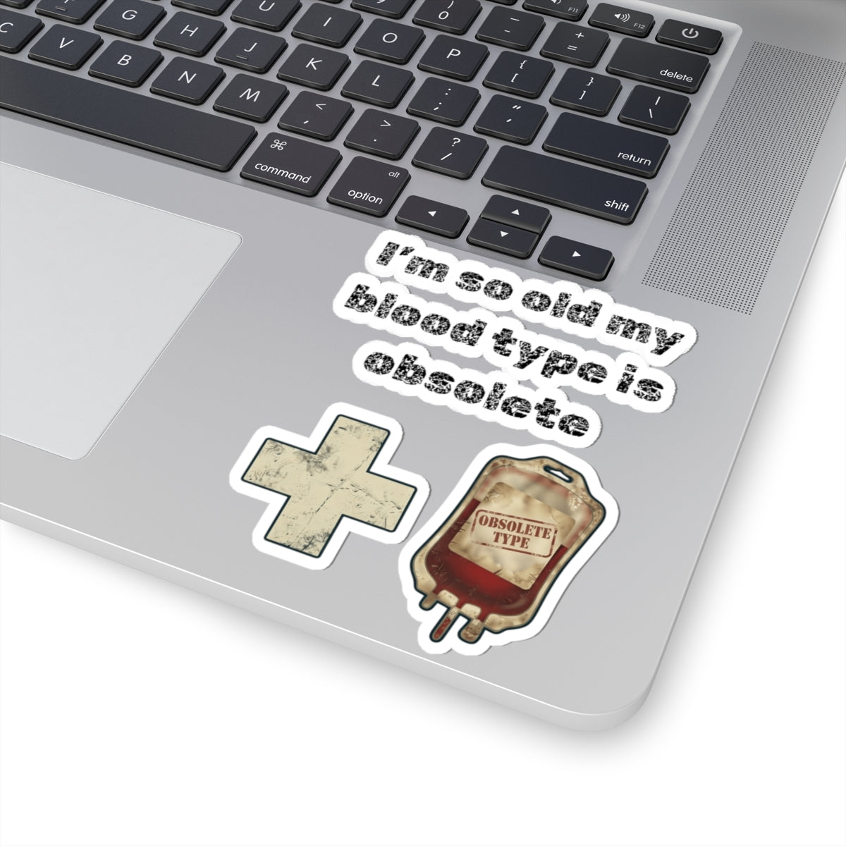 "Blood Type" Sticker — Main