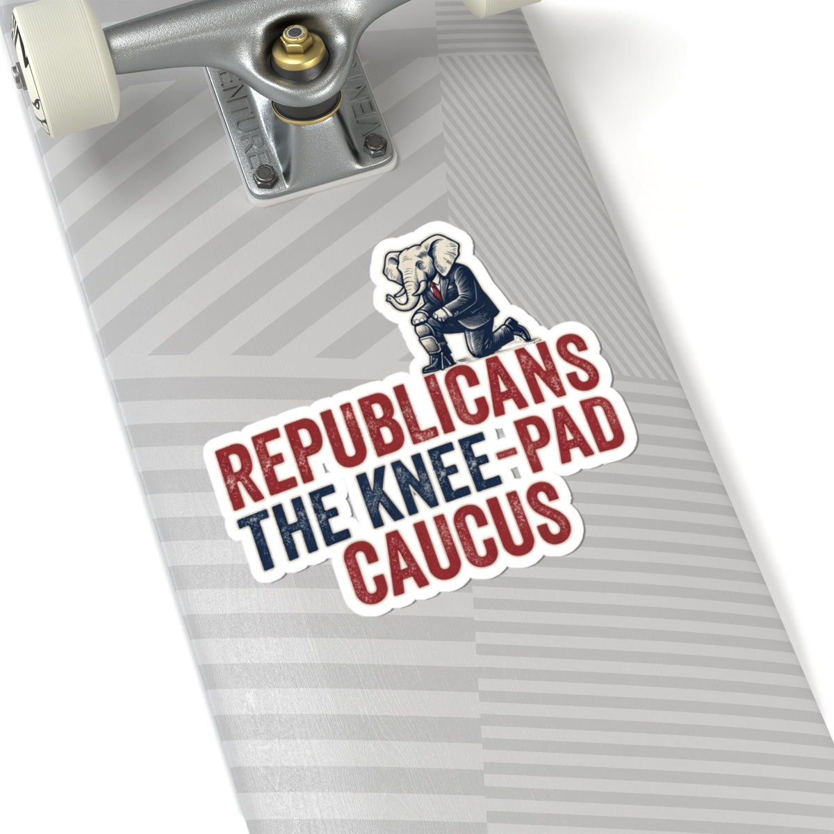 "The Knee Pad Caucus" Sticker — Main