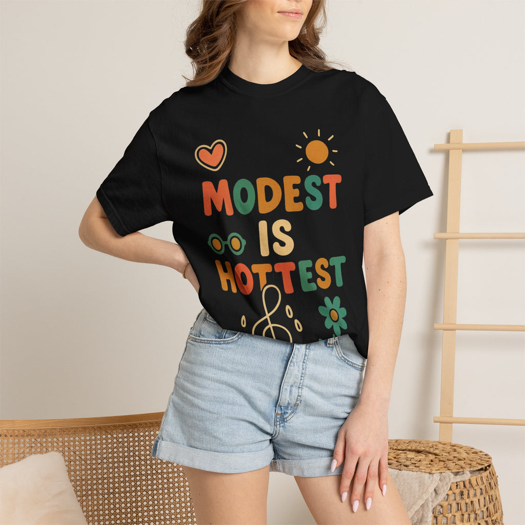 "Modest is Hottest" Unisex Garment-Dyed T-shirt