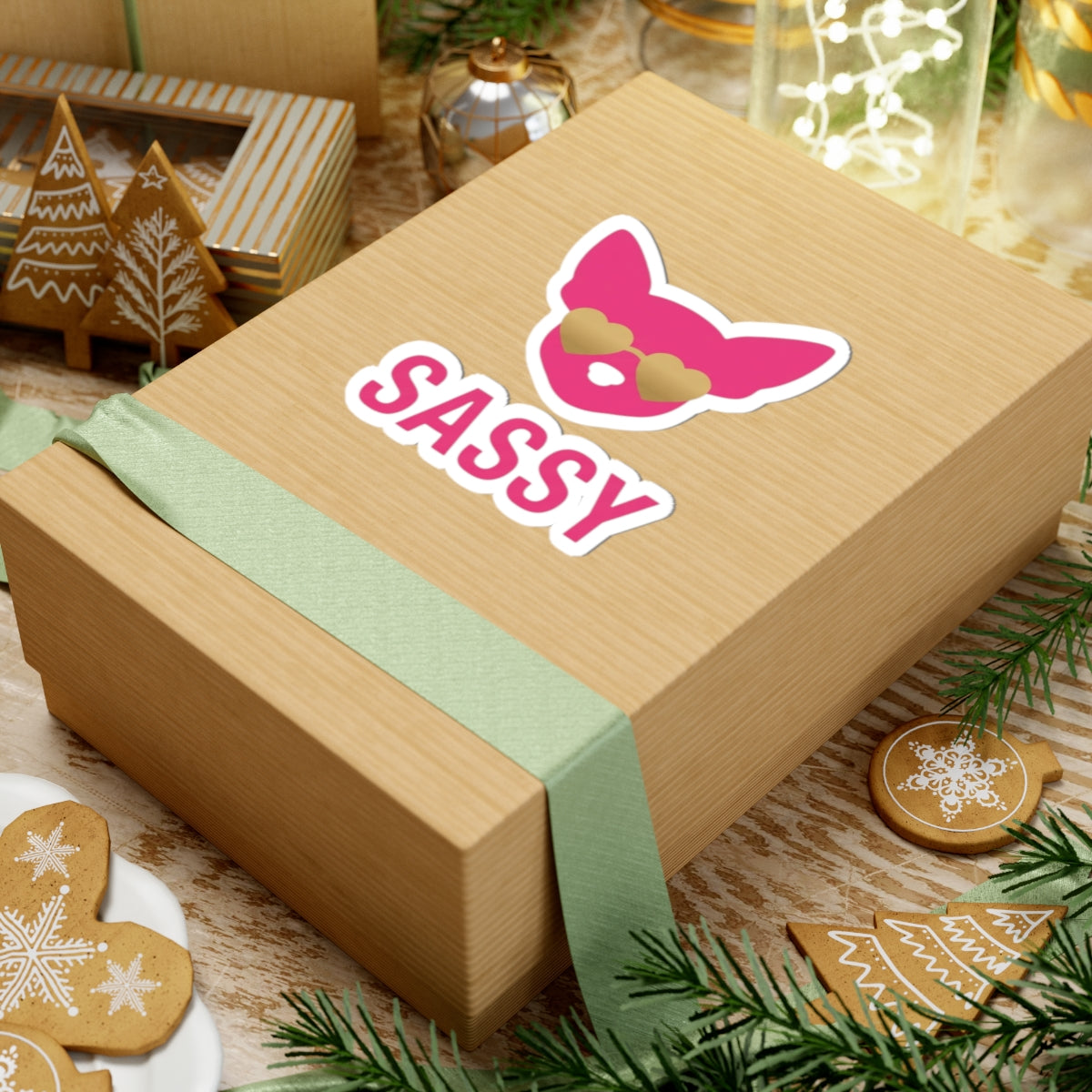 "Sassy Since Birth" Sticker