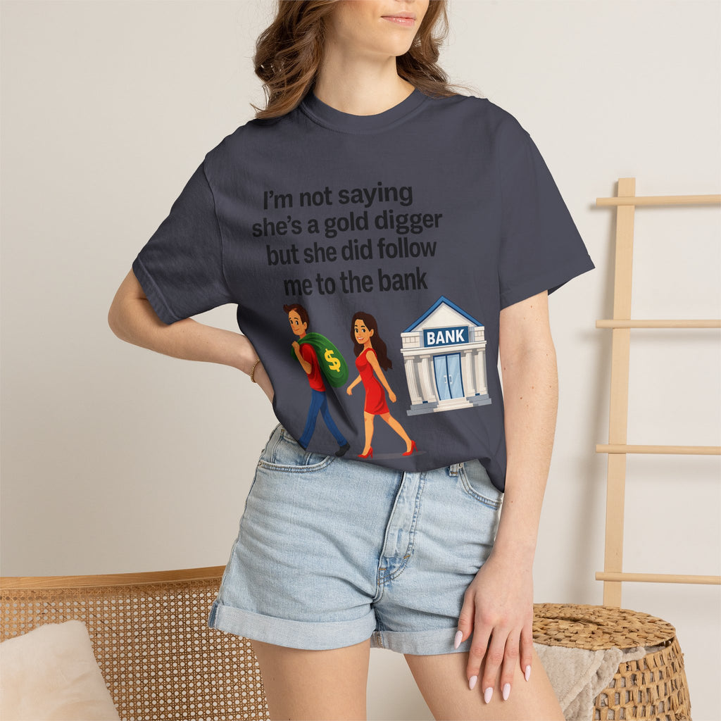 "Gold Digger" Unisex Garment-Dyed T-shirt