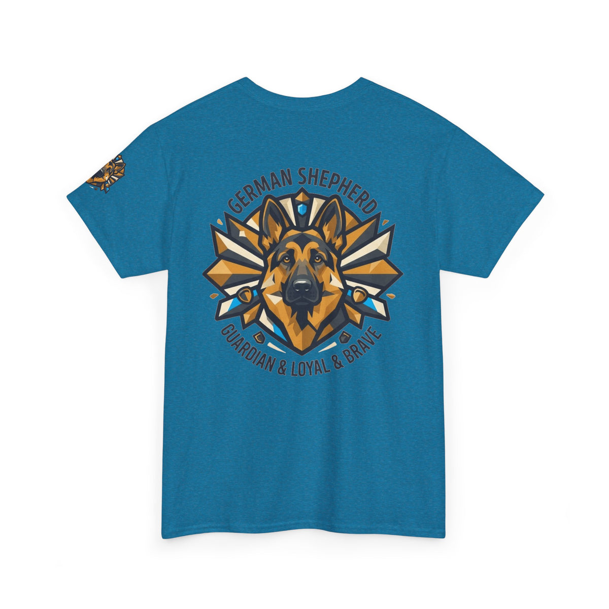 "German Shepherd Guardian Loyal Brave" Premium Graphic Tee