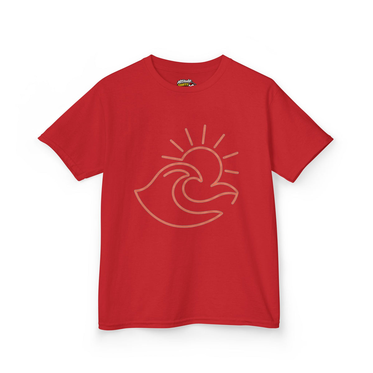 Color: Red | Sun Kids Tee