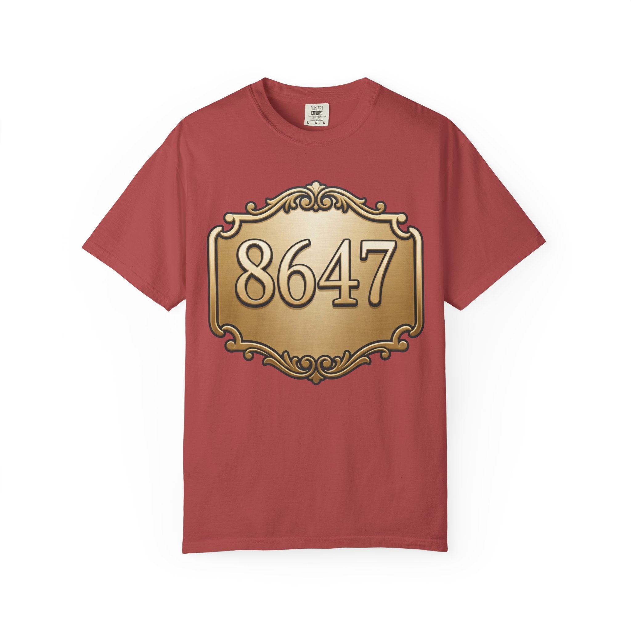 "8647" Unisex Garment-Dyed Tee